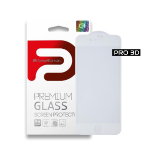 Защитное стекло Armorstandart Pro для Apple iPhone SE 2020/8/7 White, 0.33mm, 3D (ARM55365-GP3D-WT)