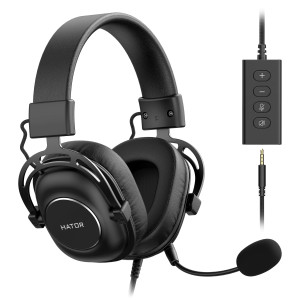 Гарнитура Hator Hypergang 7.1X USB Black (HTA-844) Гарнитура Hator Hypergang 7.1X USB Black (HTA-844)