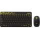Комплект (клавіатура, миша) беспроводной Logitech MK240 Black USB (920-008213)