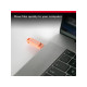 Флеш-накопичувач USB 128GB Type-C SanDisk Dual Drive Go Peach (SDDDC3-128G-G46PC)