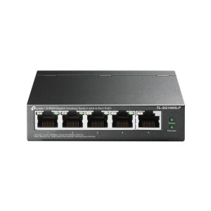 Коммутатор TP-Link TL-SG1005LP (1хGE, 4xGE PoE+, max PoE 40W) Коммутатор TP-Link TL-SG1005LP (1хGE, 4xGE PoE+, max PoE 40W)