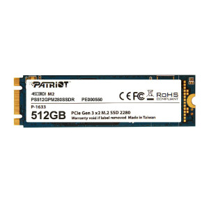 SSD 512GB Patriot Scorch M.2 2280 PCIe 3.0 x2 3D TLC (PS512GPM280SSDR) SSD 512GB Patriot Scorch M.2 2280 PCIe 3.0 x2 3D TLC (PS512GPM280SSDR)