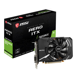 Видеокарта GF GTX 1660 Super 6GB GDDR6 Aero ITX MSI (GeForceGTX 1660 SUPER Aero ITX) Видеокарта GF GTX 1660 Super 6GB GDDR6 Aero ITX MSI (GeForceGTX 1660 SUPER Aero ITX)