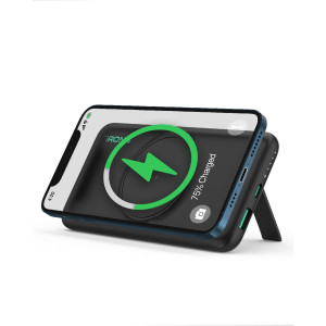 Універсальна мобільна батарея IRONN Magnetic Wireless 10000mAh Black (X00335C9TF) Універсальна мобільна батарея IRONN Magnetic Wireless 10000mAh Black (X00335C9TF)