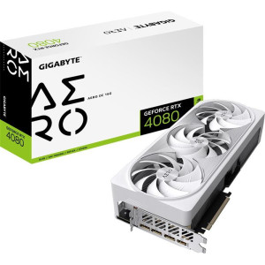 Видеокарта GF RTX 4080 16GB GDDR6X Aero OC Gigabyte (GV-N4080AERO OC-16GD) Видеокарта GF RTX 4080 16GB GDDR6X Aero OC Gigabyte (GV-N4080AERO OC-16GD)