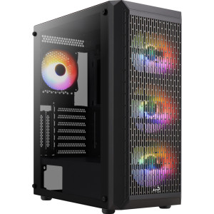 Корпус AeroCool Beam-G-BK-v2 (ACCM-PV37043.11) Black без БП Корпус AeroCool Beam-G-BK-v2 (ACCM-PV37043.11) Black без БП