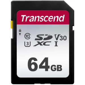 Карта пам`яті SDXC 64GB UHS-I/U3 Class 10 Transcend 300S (TS64GSDC300S) Карта пам`яті SDXC 64GB UHS-I/U3 Class 10 Transcend 300S (TS64GSDC300S)