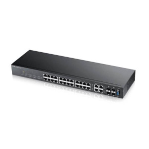Коммутатор ZYXEL GS2210-24 (GS2210-24-EU0101F) (24xGE, 4xGE/SFP, бесшумный, L2) Коммутатор ZYXEL GS2210-24 (GS2210-24-EU0101F) (24xGE, 4xGE/SFP, бесшумный, L2)