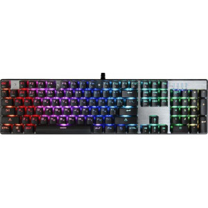 Клавіатура Motospeed CK104 Outemu Blue RGB (mtck104cmb) Silver USB Клавіатура Motospeed CK104 Outemu Blue RGB (mtck104cmb) Silver USB