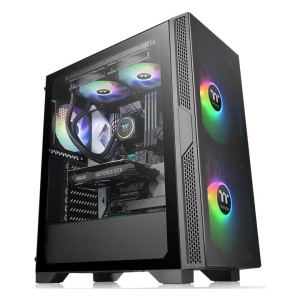 Корпус Thermaltake Versa T25 Tempered Glass Edition Black (CA-1R5-00M1WN-00) Корпус Thermaltake Versa T25 Tempered Glass Edition Black (CA-1R5-00M1WN-00)