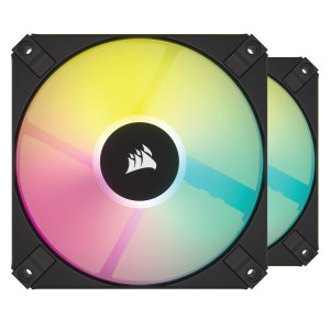 Вентилятор Corsair iCUE AF120 RGB Slim Black Dual Fan Kit (CO-9050162-WW) Вентилятор Corsair iCUE AF120 RGB Slim Black Dual Fan Kit (CO-9050162-WW)