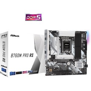 Материнская плата ASRock B760M Pro RS Socket 1700 Материнская плата ASRock B760M Pro RS Socket 1700