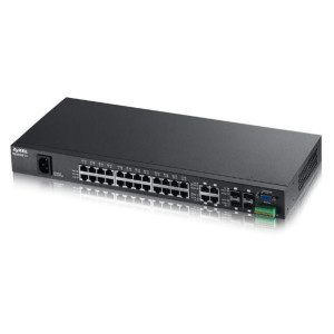 Коммутатор ZyXEL MES3500-24 (MES3500-24-EU01V1F) (24xFE, 4xCombo GE/SFP, 16k MAC, L2) Коммутатор ZyXEL MES3500-24 (MES3500-24-EU01V1F) (24xFE, 4xCombo GE/SFP, 16k MAC, L2)