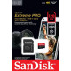 Карта памяти MicroSDXC 128GB UHS-I U3 R200/W90MB/s SanDisk Extreme Pro V30 + SD-адаптер (SDSQXCD-128G-GN6MA)
