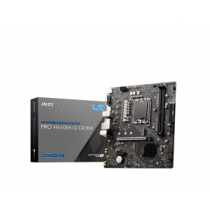 Материнська плата MSI PRO H610M-G DDR4 Socket 1700 Материнська плата MSI PRO H610M-G DDR4 Socket 1700