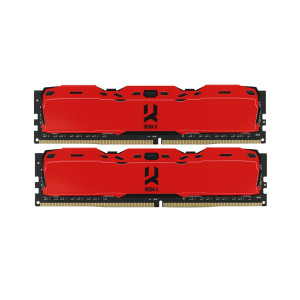 Модуль памяти DDR4 2x8GB/3000 GOODRAM Iridium X Red (IR-XR3000D464L16S/16GDC) Модуль памяти DDR4 2x8GB/3000 GOODRAM Iridium X Red (IR-XR3000D464L16S/16GDC)
