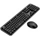 Комплект (клавіатура, мишка) бездротовий Hoco DI25 Palladis Black (DI25B) (DI25B)