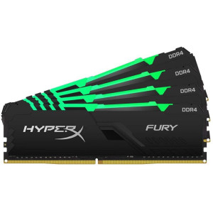 DDR4 4x32GB/3600 Kingston HyperX Fury RGB (HX436C18FB3AK4/128) DDR4 4x32GB/3600 Kingston HyperX Fury RGB (HX436C18FB3AK4/128)