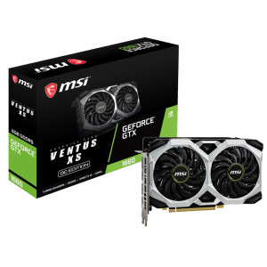 Видеокарта GF GTX 1660 6GB GDDR5 Ventus XS OC MSI (GeForce GTX 1660 Ventus XS 6G OC) Видеокарта GF GTX 1660 6GB GDDR5 Ventus XS OC MSI (GeForce GTX 1660 Ventus XS 6G OC)