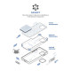 Чехол-накладка Armorstandart Icon2 для Apple iPhone 13 Pro Max Blue Jay (ARM60498)
