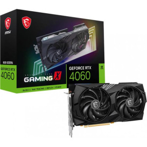 Відеокарта GF RTX 4060 8GB GDDR6 Gaming X MSI (GeForce RTX 4060 GAMING X 8G) Відеокарта GF RTX 4060 8GB GDDR6 Gaming X MSI (GeForce RTX 4060 GAMING X 8G)