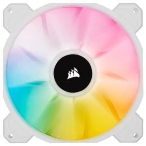 Вентилятор Corsair iCUE SP140 RGB Elite Performance (CO-9050138-WW), 140x140x25мм, 4-pin PWM, білий Вентилятор Corsair iCUE SP140 RGB Elite Performance (CO-9050138-WW), 140x140x25мм, 4-pin PWM, білий