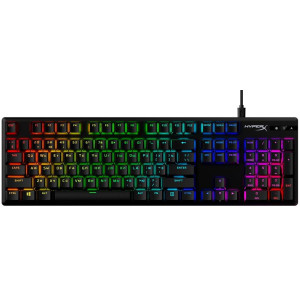 Клавіатура HyperX Alloy Origins Aqua RGB PBT ENG/RU Black (639N5AA) USB Клавіатура HyperX Alloy Origins Aqua RGB PBT ENG/RU Black (639N5AA) USB