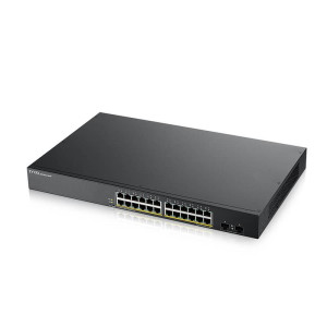 Коммутатор ZYXEL GS1900-24HPv2 (GS190024HPV2-EU0101F) (24xGE PoE+, 2хSFP, POE 170W, WebSmart) Коммутатор ZYXEL GS1900-24HPv2 (GS190024HPV2-EU0101F) (24xGE PoE+, 2хSFP, POE 170W, WebSmart)