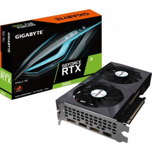 Видеокарта GF RTX 3050 8GB GDDR6 Eagle Gigabyte (GV-N3050EAGLE-8GD) Видеокарта GF RTX 3050 8GB GDDR6 Eagle Gigabyte (GV-N3050EAGLE-8GD)
