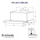 Витяжка Minola HTL 5612 WH 1000 LED
