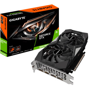 Відеокарта GF GTX 1660 Super 6GB GDDR6 OC Gigabyte (GV-N166SOC-6GD) Відеокарта GF GTX 1660 Super 6GB GDDR6 OC Gigabyte (GV-N166SOC-6GD)
