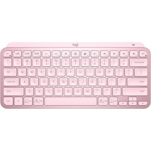 Клавіатура бездротова Logitech MX Keys Mini Wireless Illuminated UA Rose (920-010500)