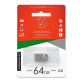 Флеш-накопитель USB3.0 64GB T&G 106 Metal Series Silver (TG106-64G3)