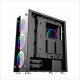 Корпус 1stPlayer V6-4R1 Color LED Black без БП