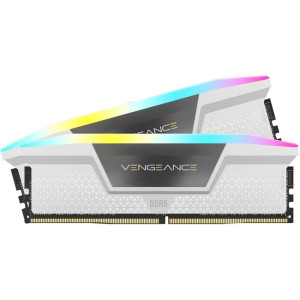 Модуль пам`ятi DDR5 2x16GB/5200 Corsair Vengeance RGB White (CMH32GX5M2B5200C40W) Модуль пам`ятi DDR5 2x16GB/5200 Corsair Vengeance RGB White (CMH32GX5M2B5200C40W)