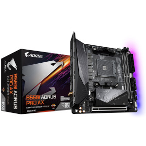 Материнская плата Gigabyte B550I Aorus Pro Socket AM4 Материнская плата Gigabyte B550I Aorus Pro Socket AM4