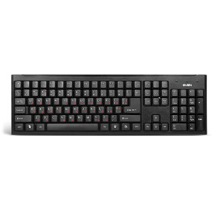 Клавіатура Sven 303 Standard Power Black USB+PS/2 Клавіатура Sven 303 Standard Power Black USB+PS/2