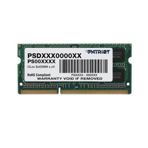 SO-DIMM 4GB/1333 DDR3 Patriot Signature Line (PSD34G13332S) SO-DIMM 4GB/1333 DDR3 Patriot Signature Line (PSD34G13332S)