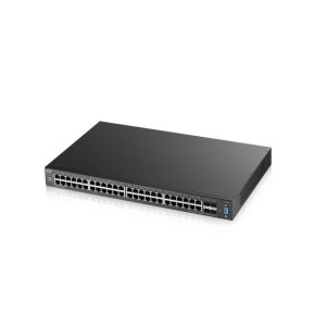 Коммутатор ZYXEL XGS2210-52 (XGS2210-52-EU0101F) (48xGE, 4xSFP+, стекируемый (до 2), L3 lite) Коммутатор ZYXEL XGS2210-52 (XGS2210-52-EU0101F) (48xGE, 4xSFP+, стекируемый (до 2), L3 lite)