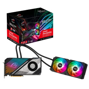 AMD Radeon RX 6800 XT 16GB GDDR6 ROG Strix Gaming OC Asus (ROG-STRIX-LC-RX6800XT-O16G-GAMING) AMD Radeon RX 6800 XT 16GB GDDR6 ROG Strix Gaming OC Asus (ROG-STRIX-LC-RX6800XT-O16G-GAMING)