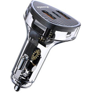 Автомобильное зарядное устройство Proda Azeada SYVI PD-C35 (2USB 3A; USC-C 3A) Black (PD-C35-BK) Автомобильное зарядное устройство Proda Azeada SYVI PD-C35 (2USB 3A; USC-C 3A) Black (PD-C35-BK)