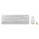 Комплект (клавіатура, миша) беспроводной A4Tech FG1012 White USB