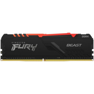 Модуль пам`яті DDR4 8GB/3200 Kingston Fury Beast RGB (KF432C16BB12A/16)