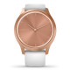 Смарт-часы Garmin Vivomove Style Style Rose Gold White Silicone (010-02240-20)