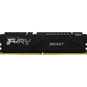 Модуль пам`яті DDR5 16GB/5200 Kingston Fury Beast Black (KF552C36BBE-16) Модуль пам`яті DDR5 16GB/5200 Kingston Fury Beast Black (KF552C36BBE-16)