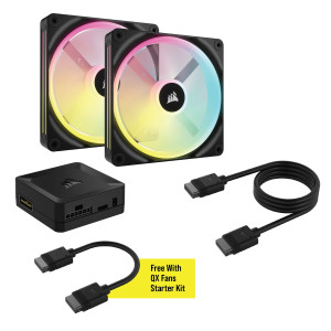 Вентилятор Corsair iCUE Link QX140 RGB PWM PC Fans Starter Kit with iCUE LINK System Hub (CO-9051004-WW) Вентилятор Corsair iCUE Link QX140 RGB PWM PC Fans Starter Kit with iCUE LINK System Hub (CO-9051004-WW)