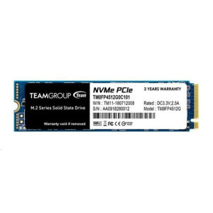 SSD 512GB Team MP34 M.2 2280 PCIe 3.0 x4 3D TLC (TM8FP4512G0C101) SSD 512GB Team MP34 M.2 2280 PCIe 3.0 x4 3D TLC (TM8FP4512G0C101)