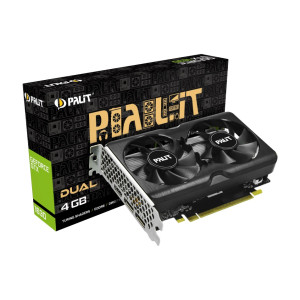 Видеокарта GF GTX 1630 4GB GDDR6 Dual Palit (NE6163001BG6-1175D) Видеокарта GF GTX 1630 4GB GDDR6 Dual Palit (NE6163001BG6-1175D)