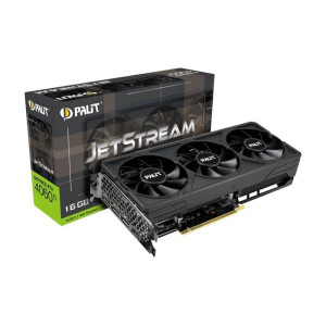 Відеокарта GF RTX 4060 Ti 16GB GDDR6 JetStream Palit (NE6406T019T1-1061J) Відеокарта GF RTX 4060 Ti 16GB GDDR6 JetStream Palit (NE6406T019T1-1061J)