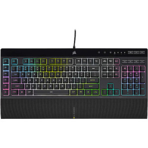 Клавіатура Corsair K55 Pro XT RGB Black (CH-9226715-RU) USB Клавіатура Corsair K55 Pro XT RGB Black (CH-9226715-RU) USB
